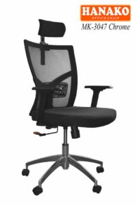 MK 3047 Chrome 200x300 - Kursi kantor Hanako MK-3047 Chrome 