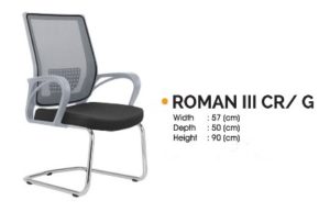 Roman III CR G 300x193 - Kursi Kantor Ichiko Roman III CR/G
